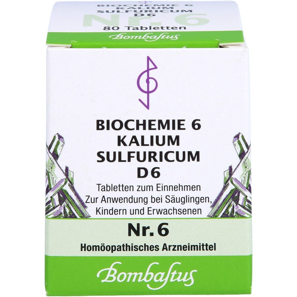 BIOCHEMIE 6 Kalium sulfuricum D 6 Tabletten