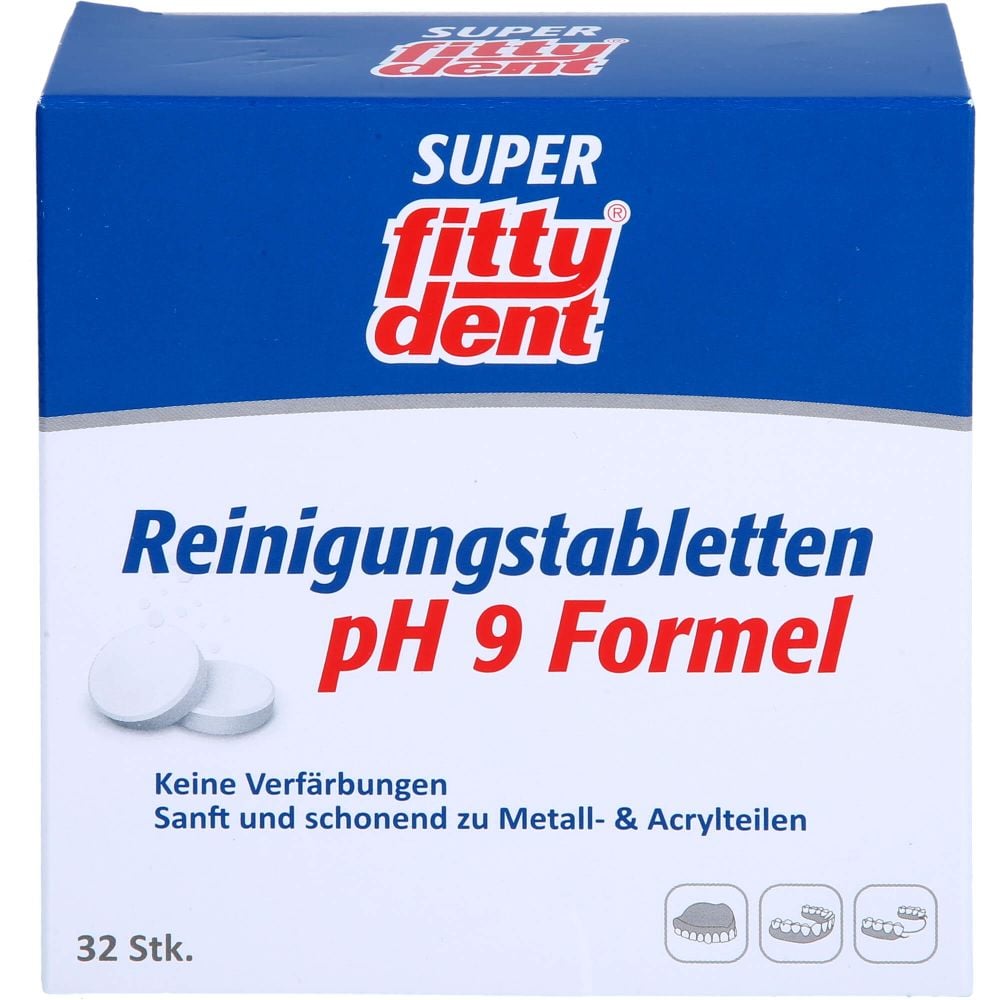 FITTYDENT super Reinigungstabletten