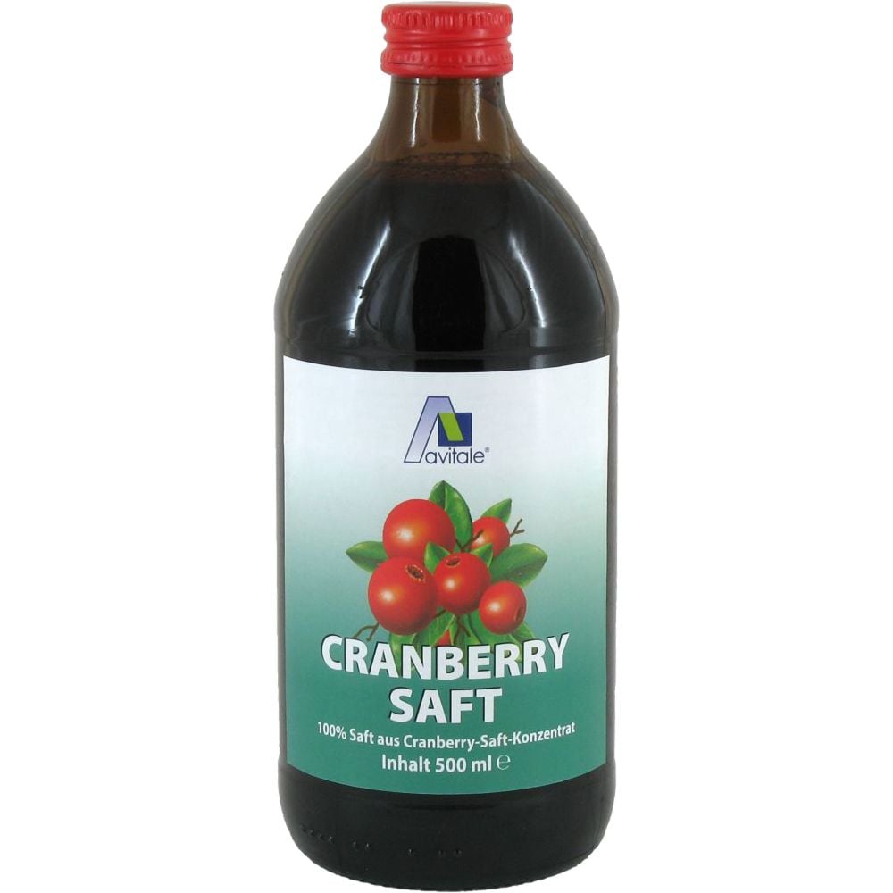 CRANBERRY SAFT 100% Frucht