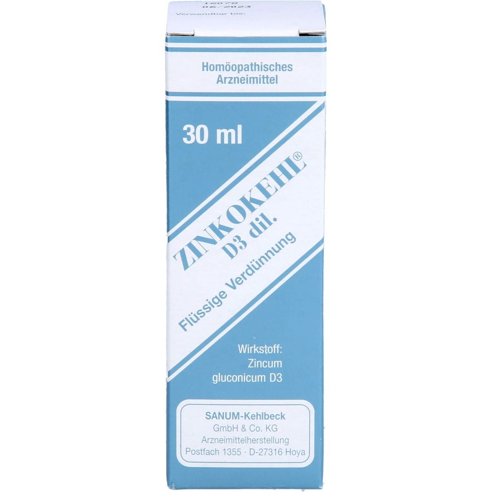 ZINKOKEHL D 3 Tropfen