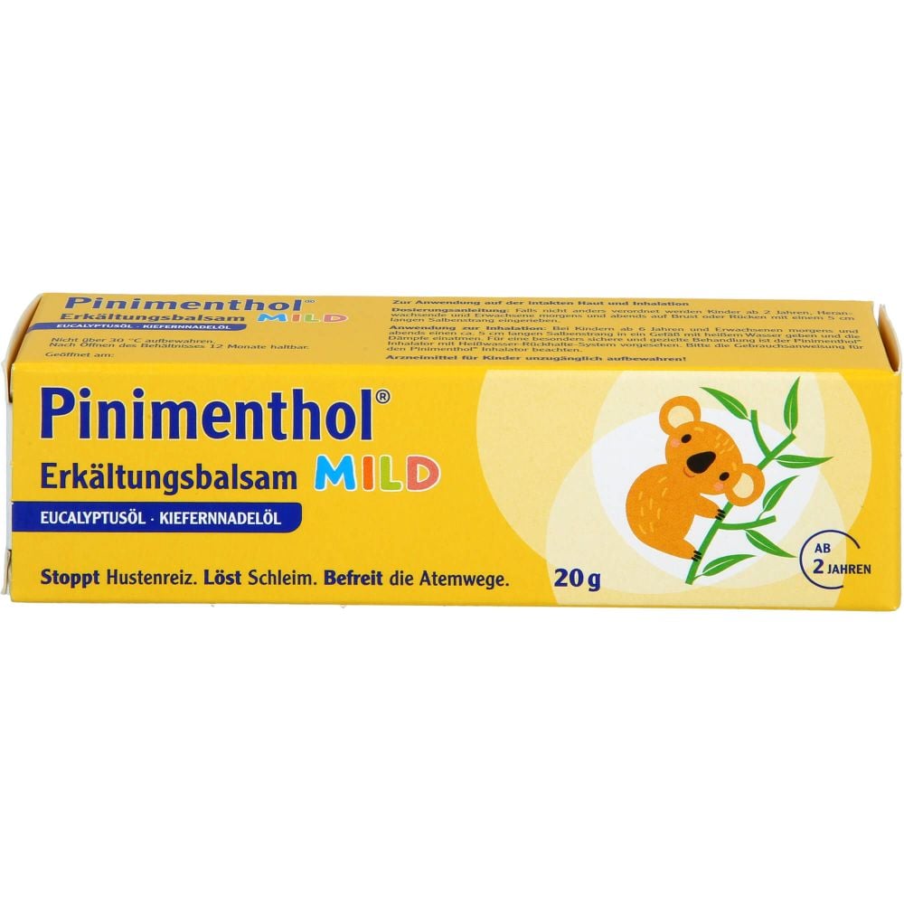 PINIMENTHOL Erkältungsbalsam mild