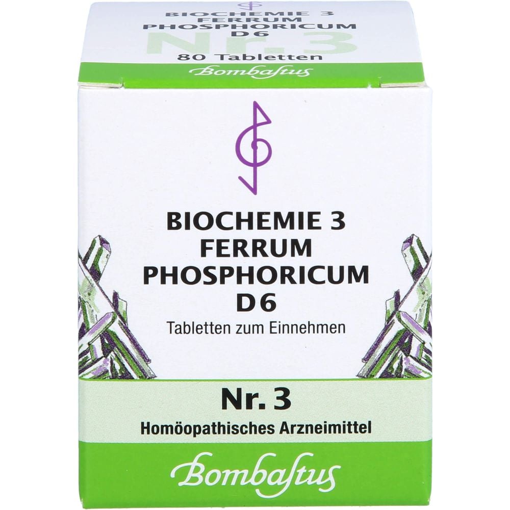 BIOCHEMIE 3 Ferrum phosphoricum D 6 Tabletten