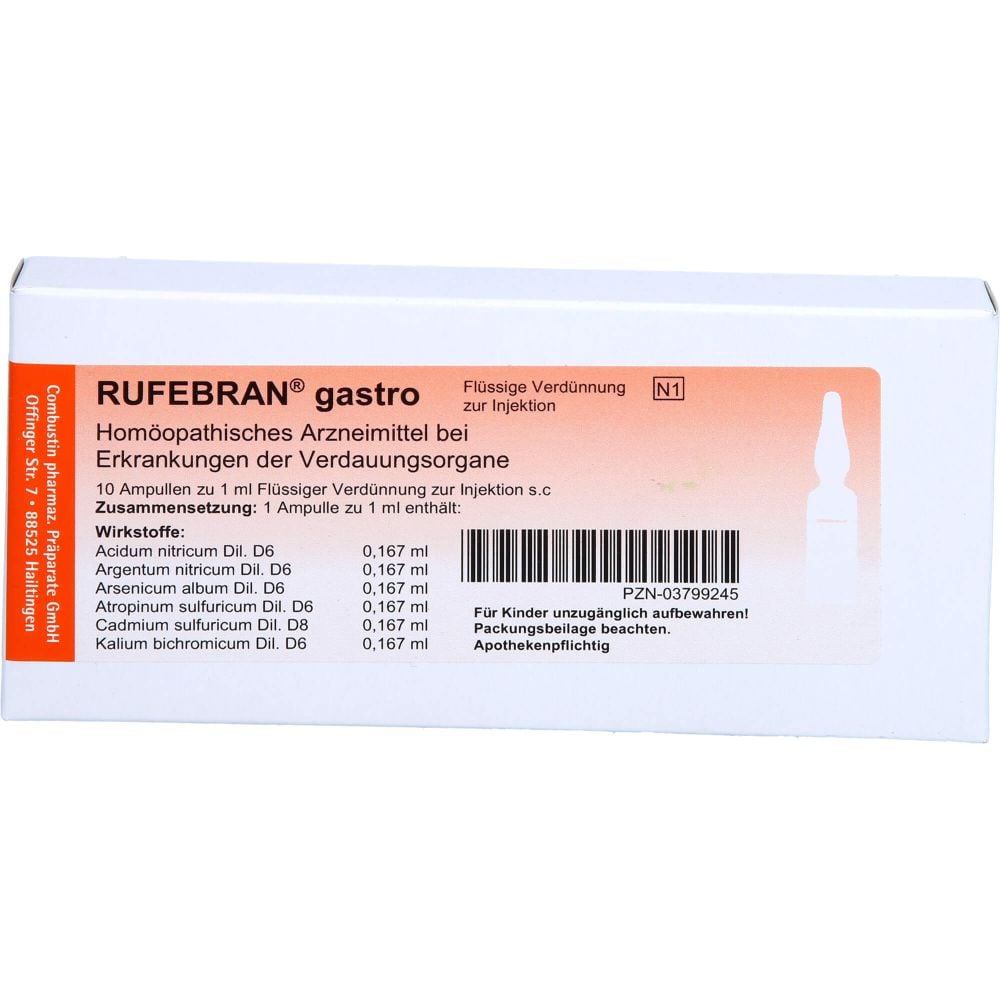RUFEBRAN gastro Ampullen