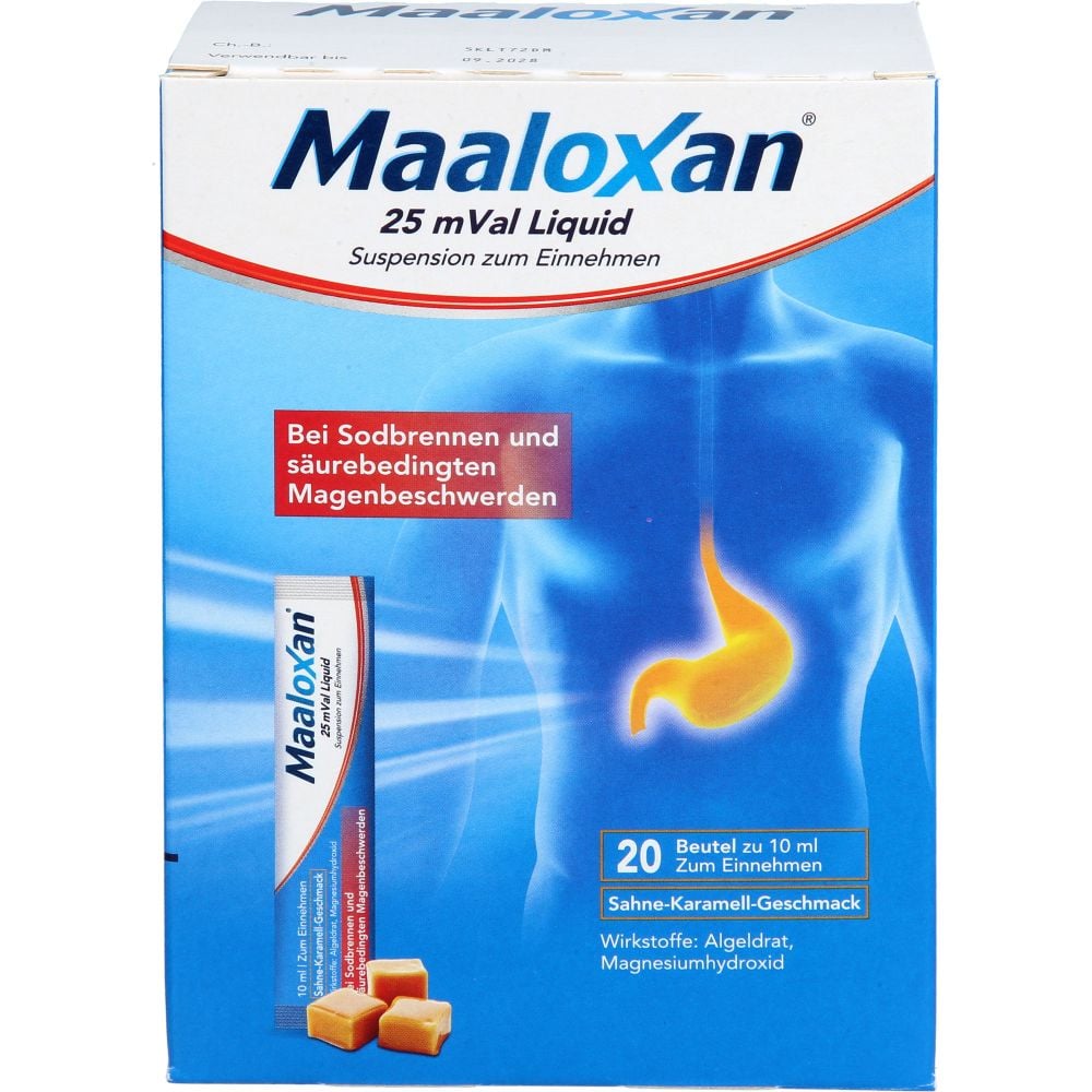 MAALOXAN 25 mVal Liquid
