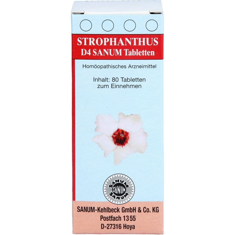 STROPHANTHUS D 4 Sanum Tabletten