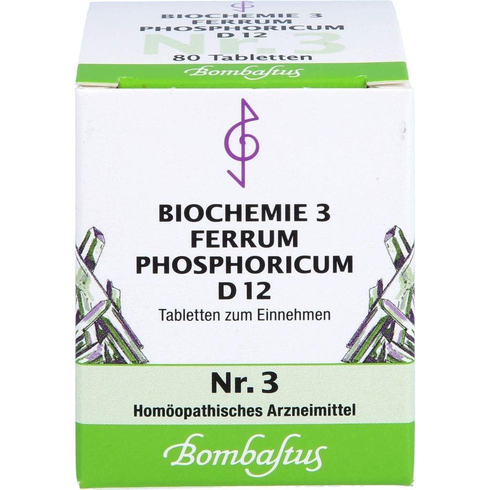 BIOCHEMIE 3 Ferrum phosphoricum D 12 Tabletten
