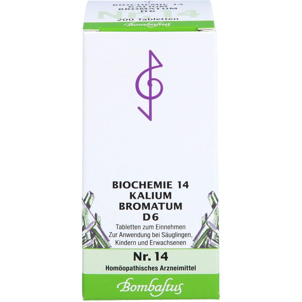BIOCHEMIE 14 Kalium bromatum D 6 Tabletten