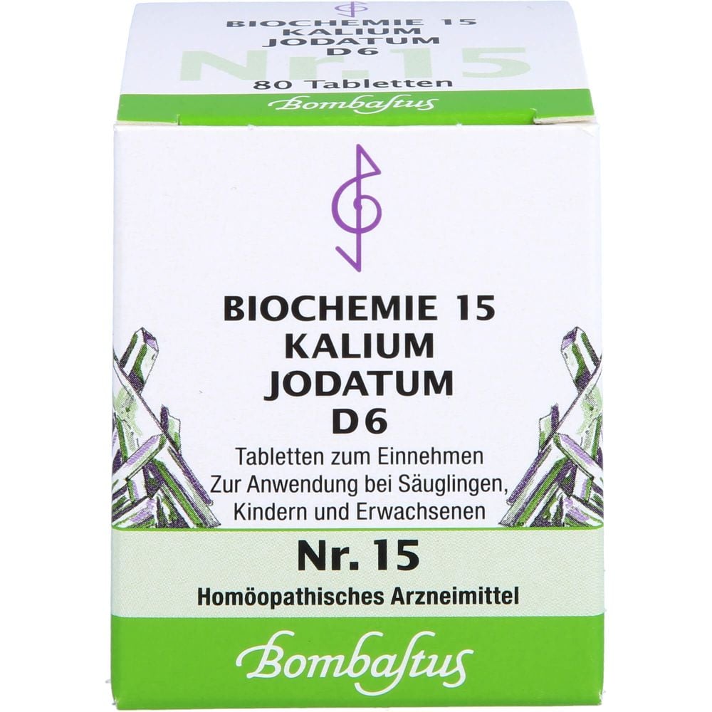BIOCHEMIE 15 Kalium jodatum D 6 Tabletten