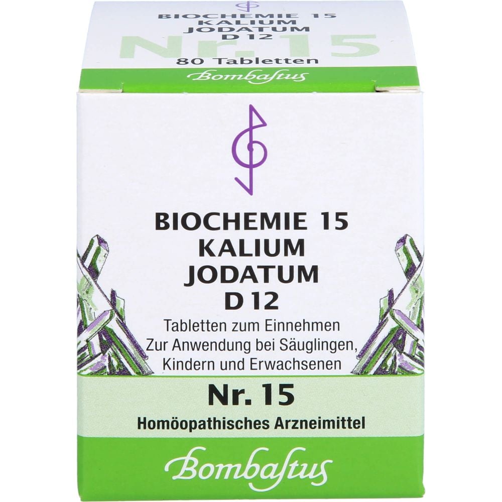 BIOCHEMIE 15 Kalium jodatum D 12 Tabletten