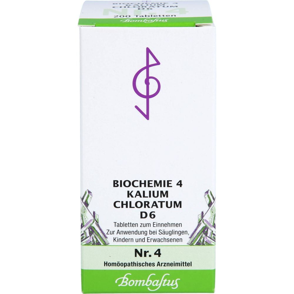 BIOCHEMIE 4 Kalium chloratum D 6 Tabletten