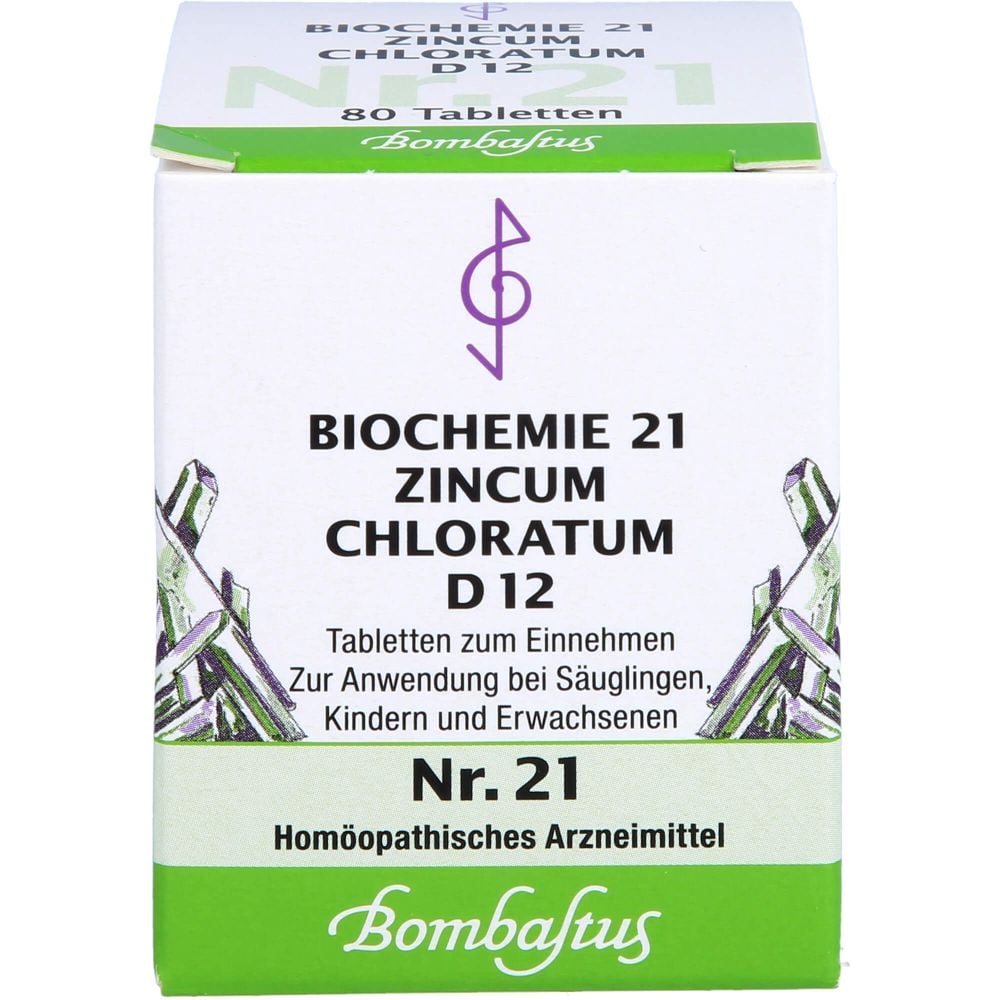 BIOCHEMIE 21 Zincum chloratum D 12 Tabletten