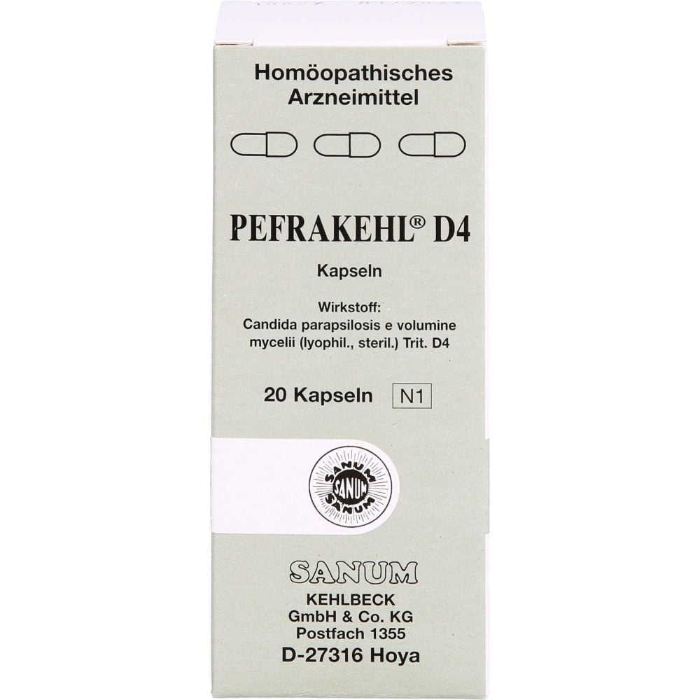PEFRAKEHL D 4 Kapseln