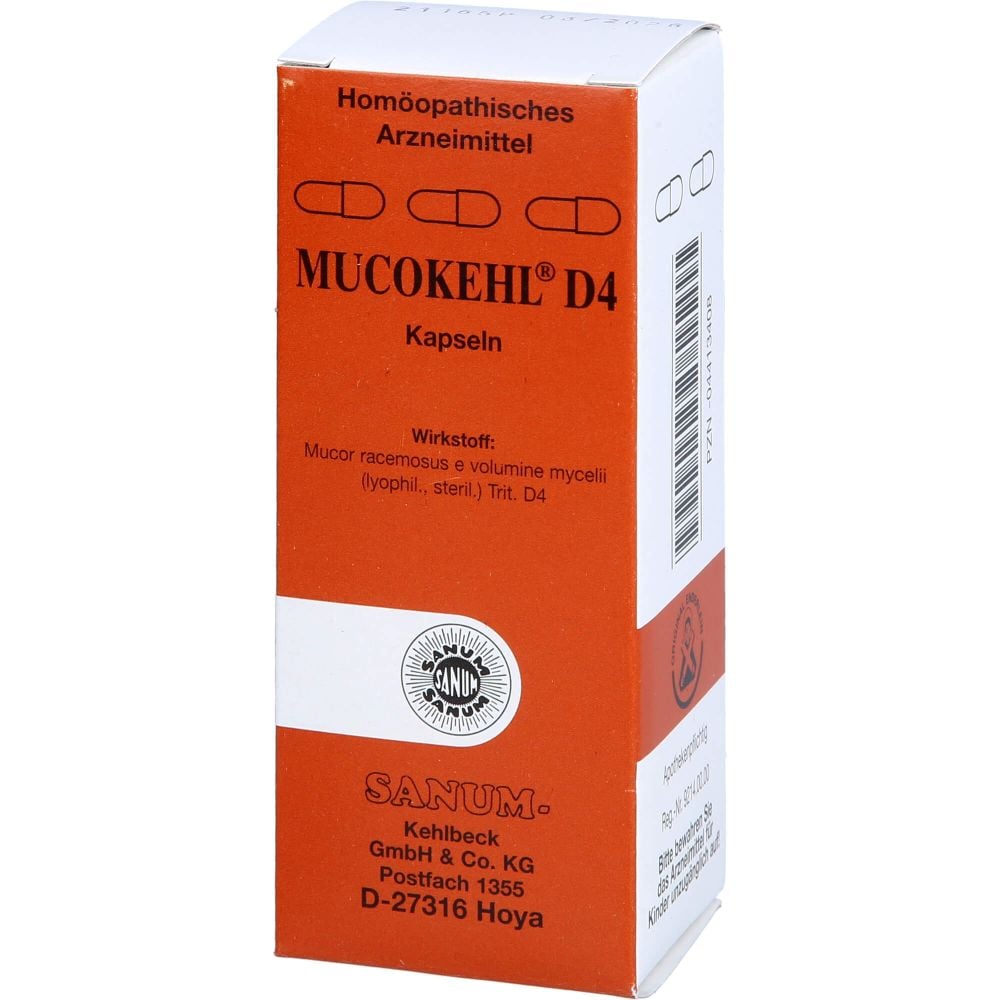 MUCOKEHL D 4 Kapseln