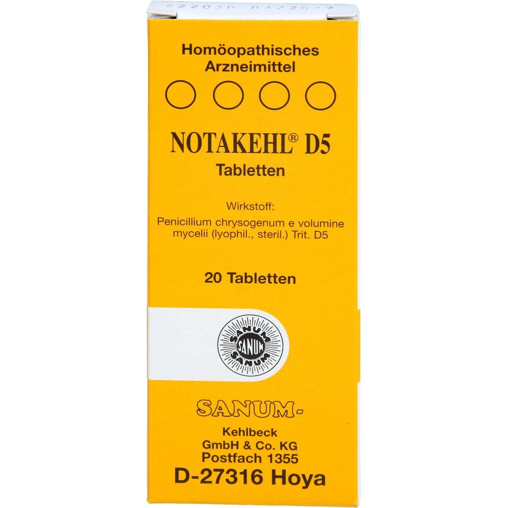NOTAKEHL D 5 Tabletten