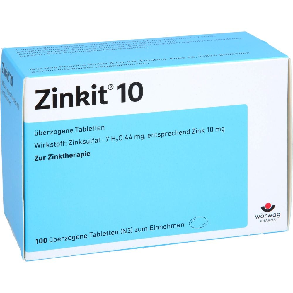 ZINKIT 10 überzogene Tabletten