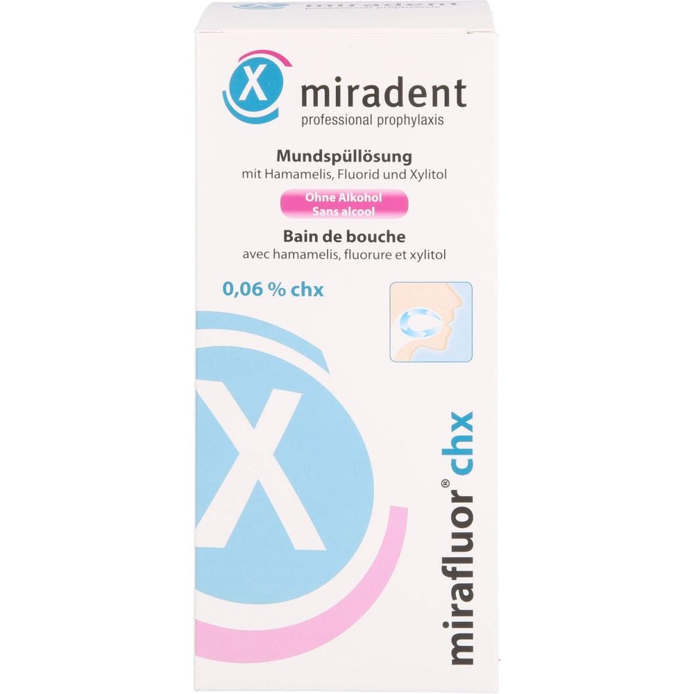 MIRADENT Mundspüllösung mirafluor CHX 0,06%