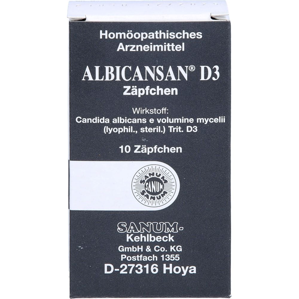 ALBICANSAN D 3 Zäpfchen