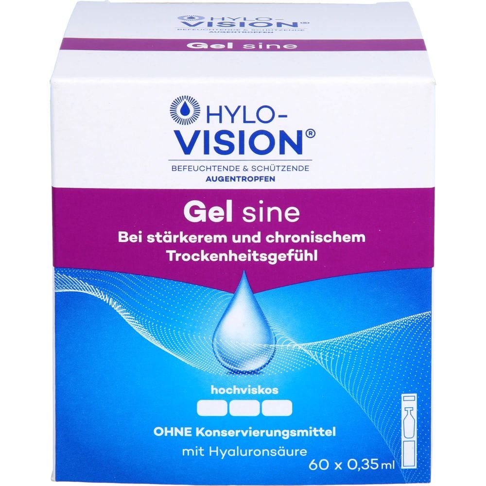 HYLO-VISION Gel sine Einzeldosispipetten