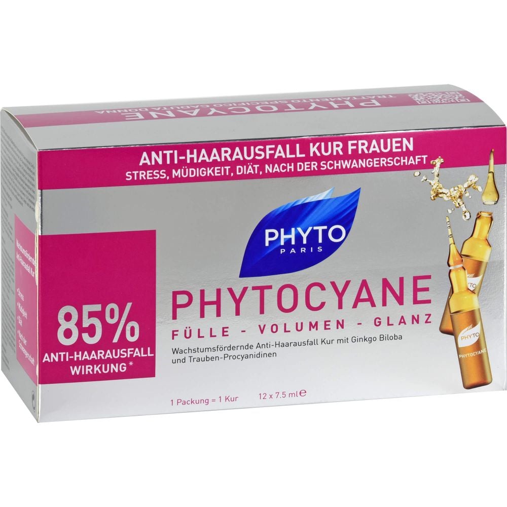 PHYTOCYANE Anti-Haarausfall Kur Ampullen