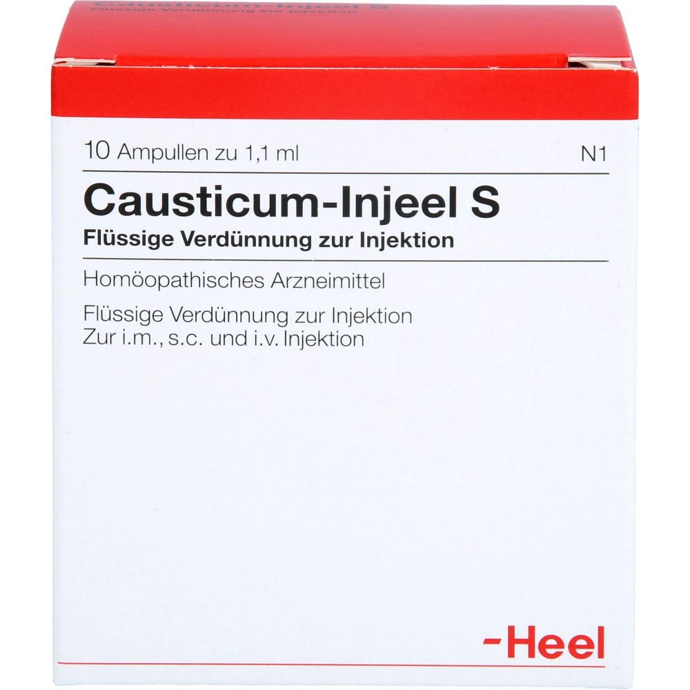 CAUSTICUM INJEEL S Ampullen