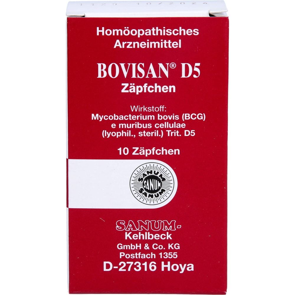 BOVISAN D 5 Zäpfchen