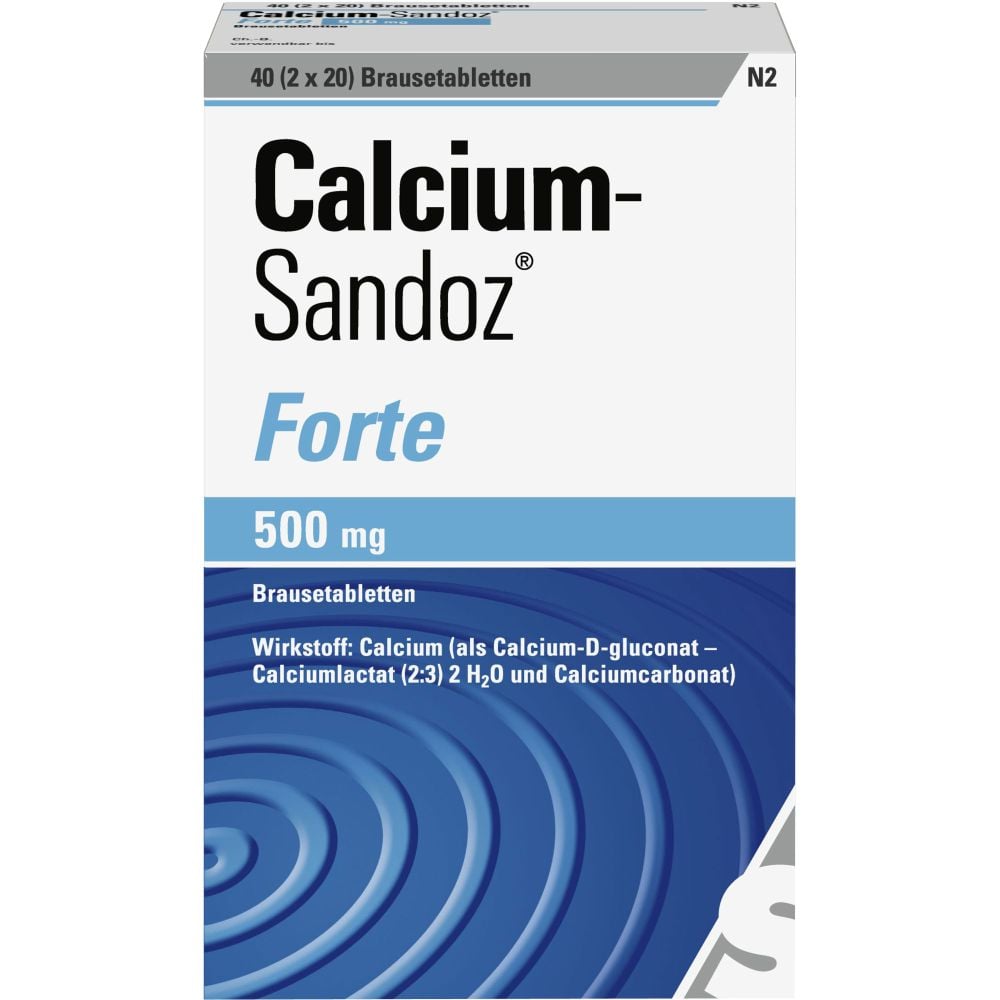 CALCIUM SANDOZ forte Brausetabletten
