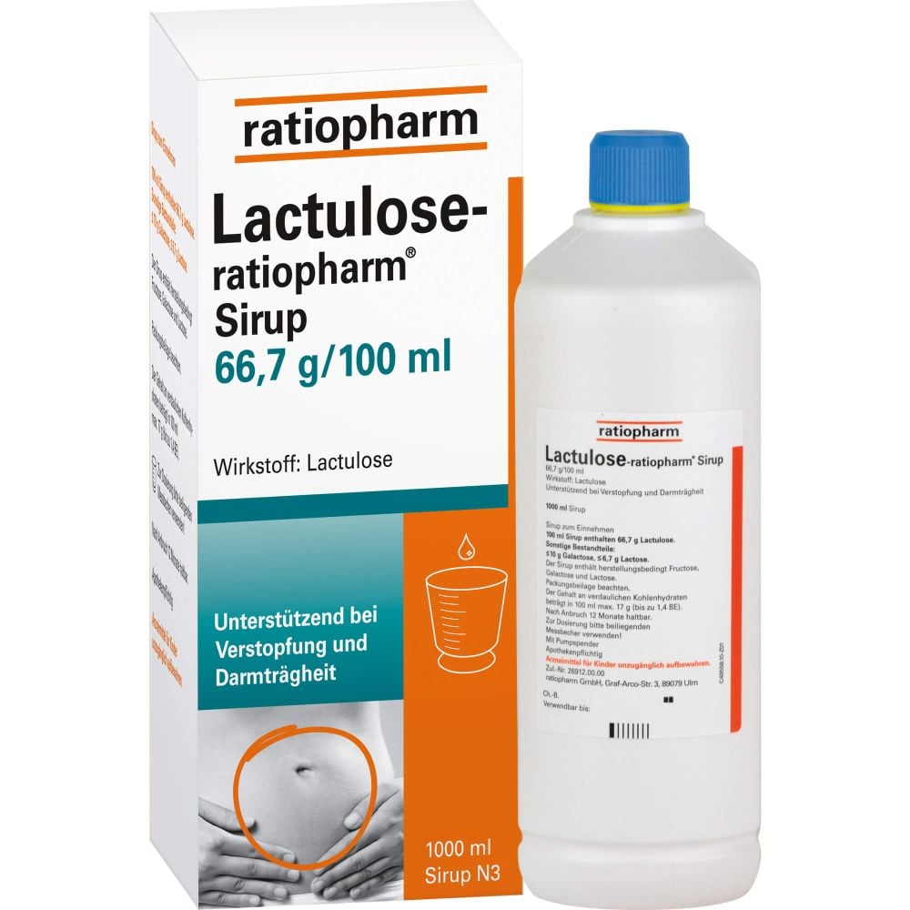 LACTULOSE-ratiopharm Sirup