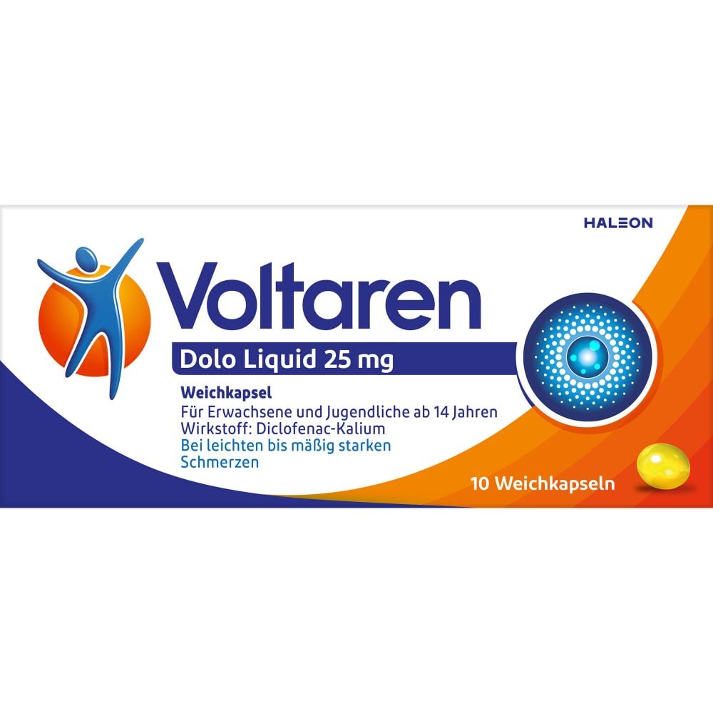 VOLTAREN Dolo Liquid 25 mg Weichkapseln