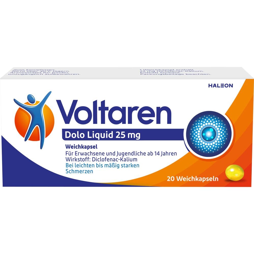 VOLTAREN Dolo Liquid 25 mg Weichkapseln