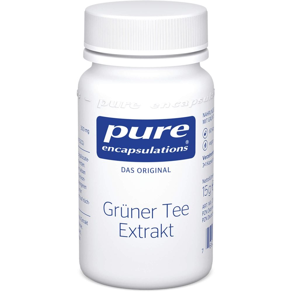 PURE ENCAPSULATIONS grüner Tee Extrakt Kapseln
