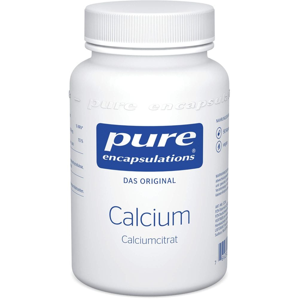 PURE ENCAPSULATIONS Calcium Calciumcitrat Kapseln