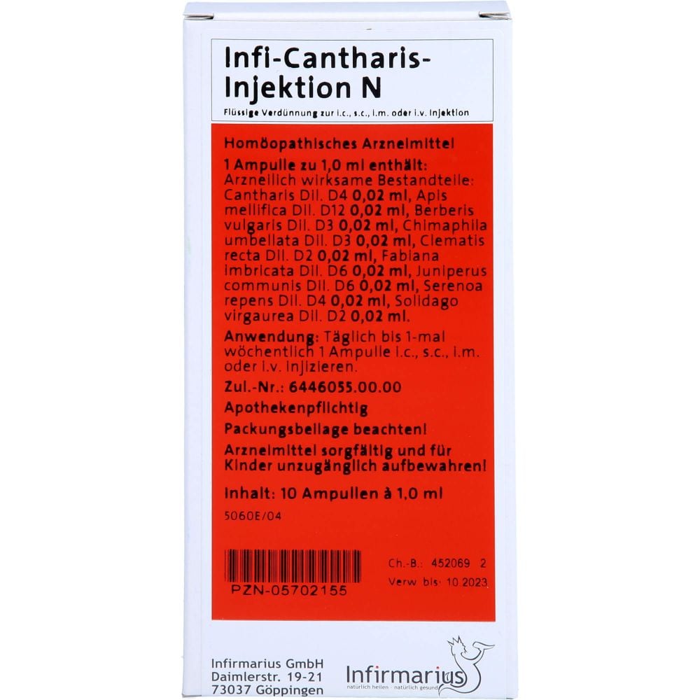 INFI CANTHARIS Injektion N