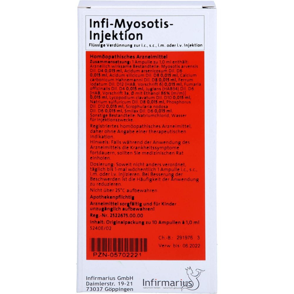 INFI MYOSOTIS Injektion