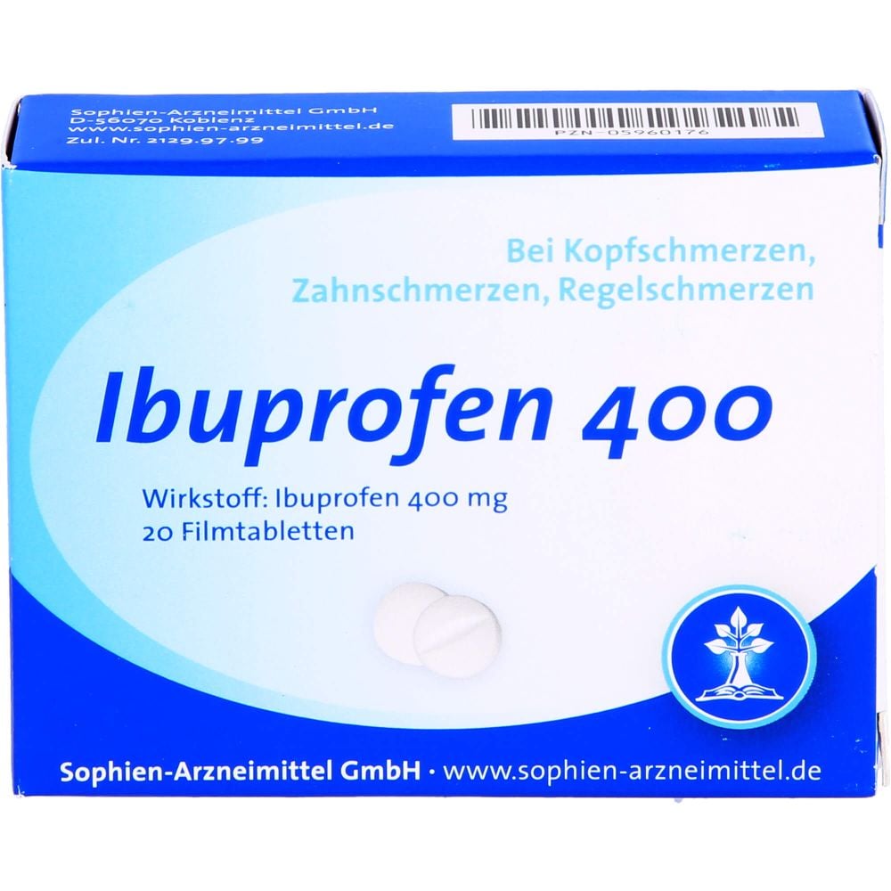IBUPROFEN Sophien 400 Filmtabletten