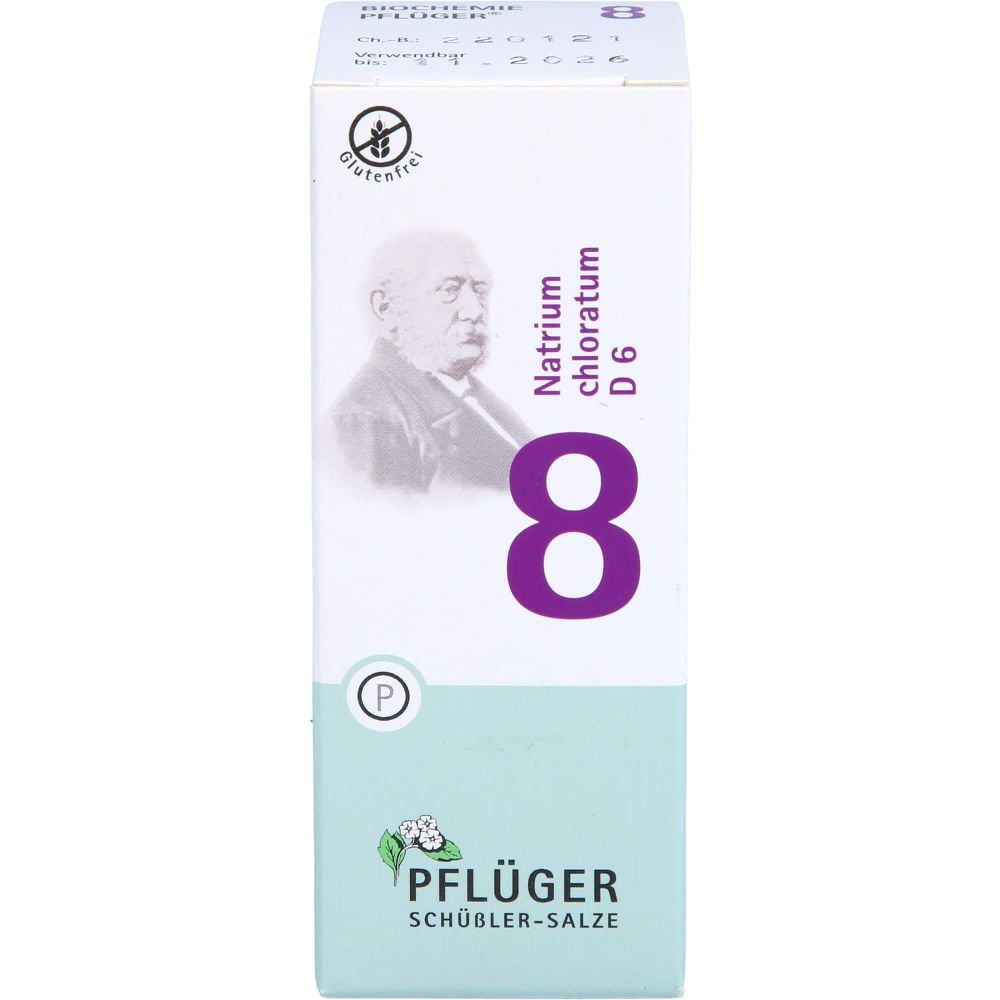BIOCHEMIE Pflüger 8 Natrium chloratum D 6 Tabl.
