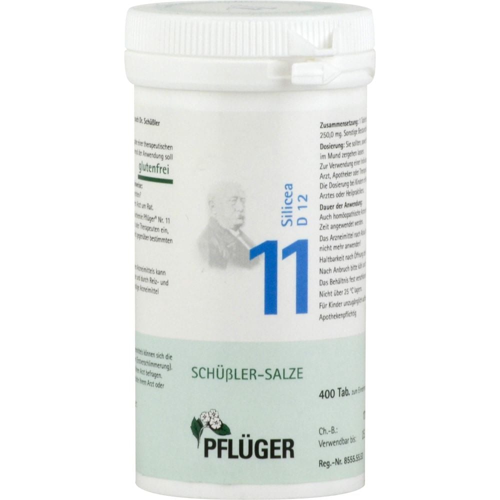 BIOCHEMIE Pflüger 11 Silicea D 12 Tabletten