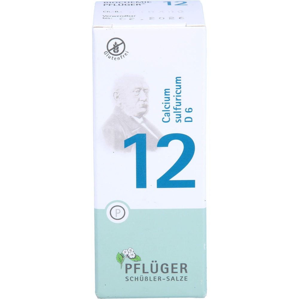 BIOCHEMIE Pflüger 12 Calcium sulfuricum D 6 Tabl.