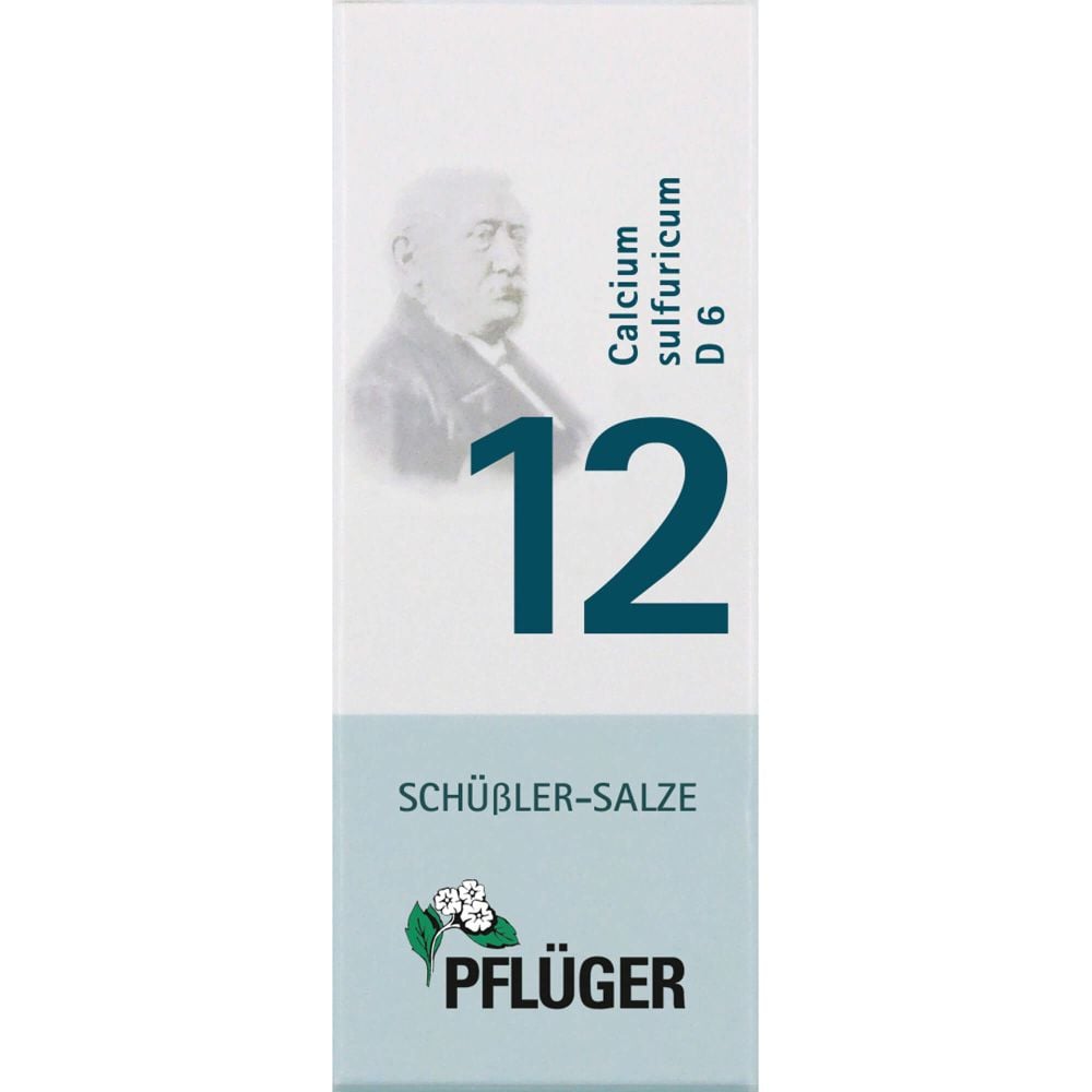 BIOCHEMIE Pflüger 12 Calcium sulfuricum D 6 Tabl.