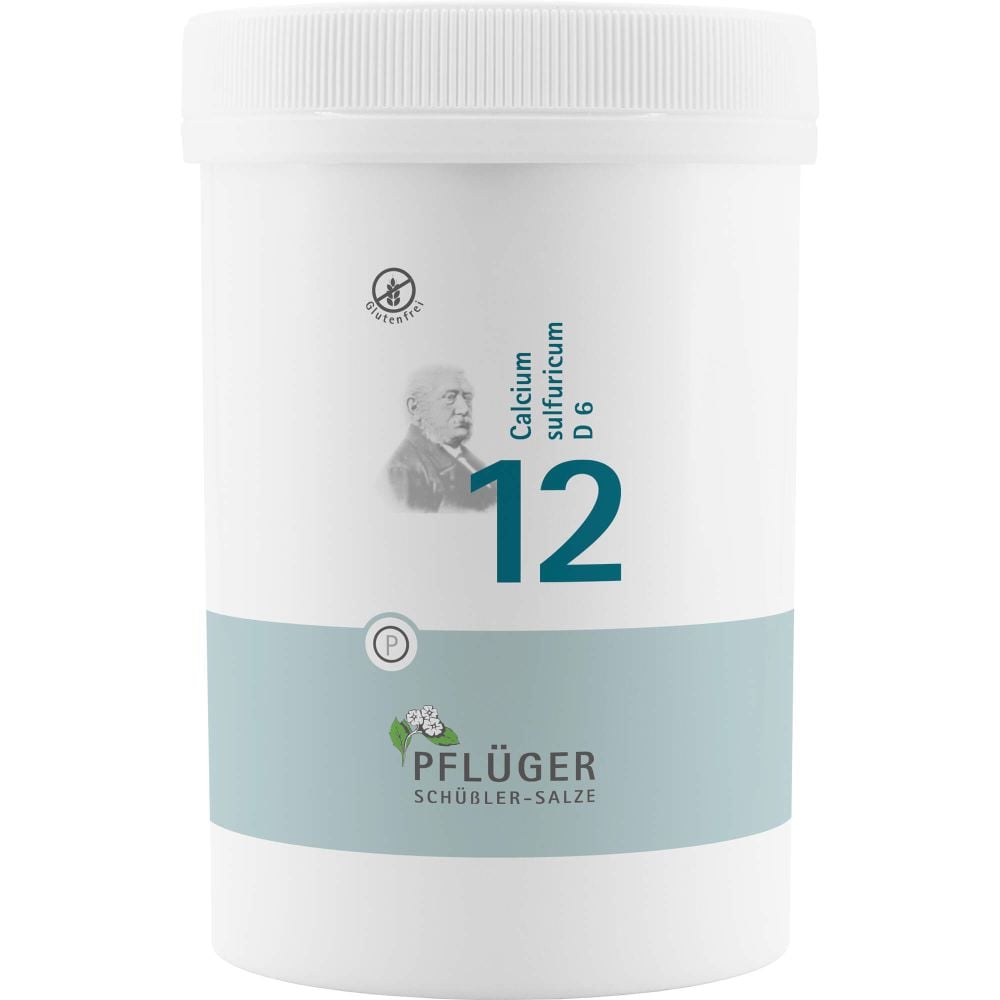 BIOCHEMIE Pflüger 12 Calcium sulfuricum D 6 Tabl.