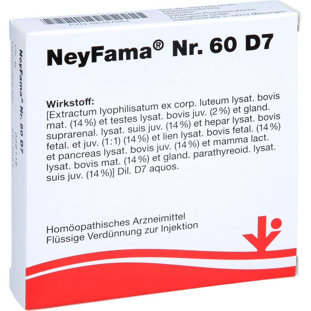 NEYFAMA Nr.60 D 7 Ampullen