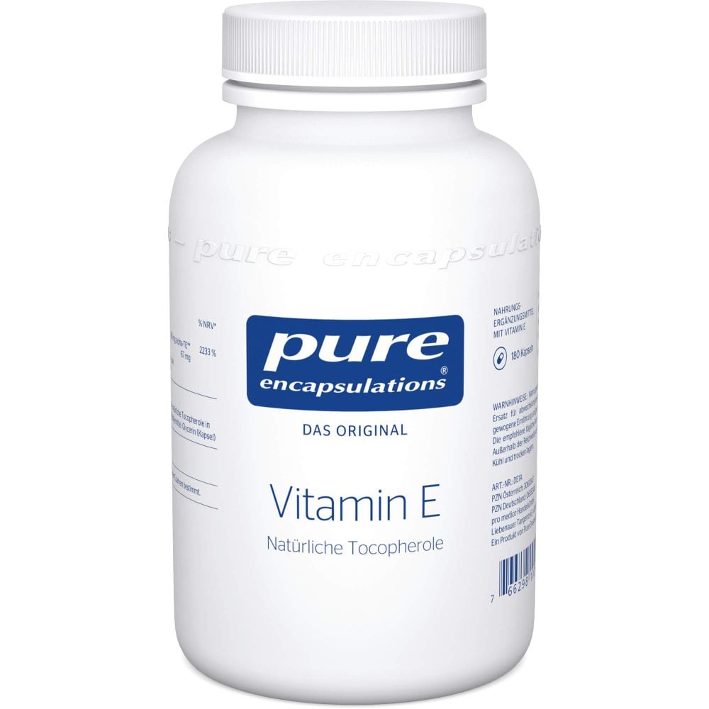 PURE ENCAPSULATIONS Vitamin E Kapseln