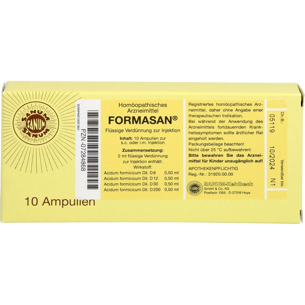 FORMASAN Injektion Ampullen