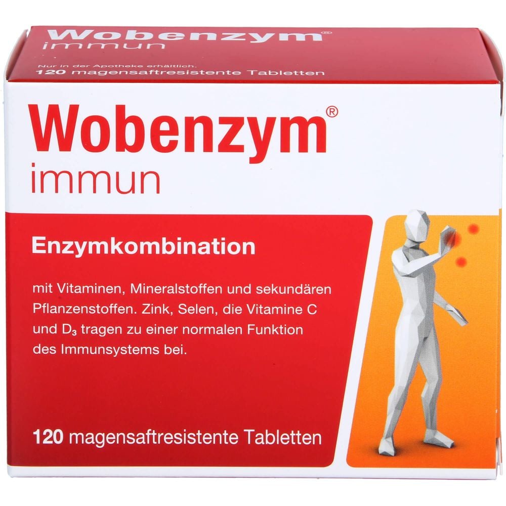 WOBENZYM immun magensaftresistente Tabletten