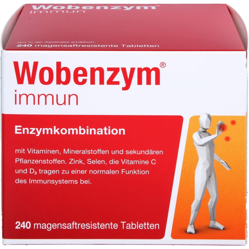 WOBENZYM immun magensaftresistente Tabletten