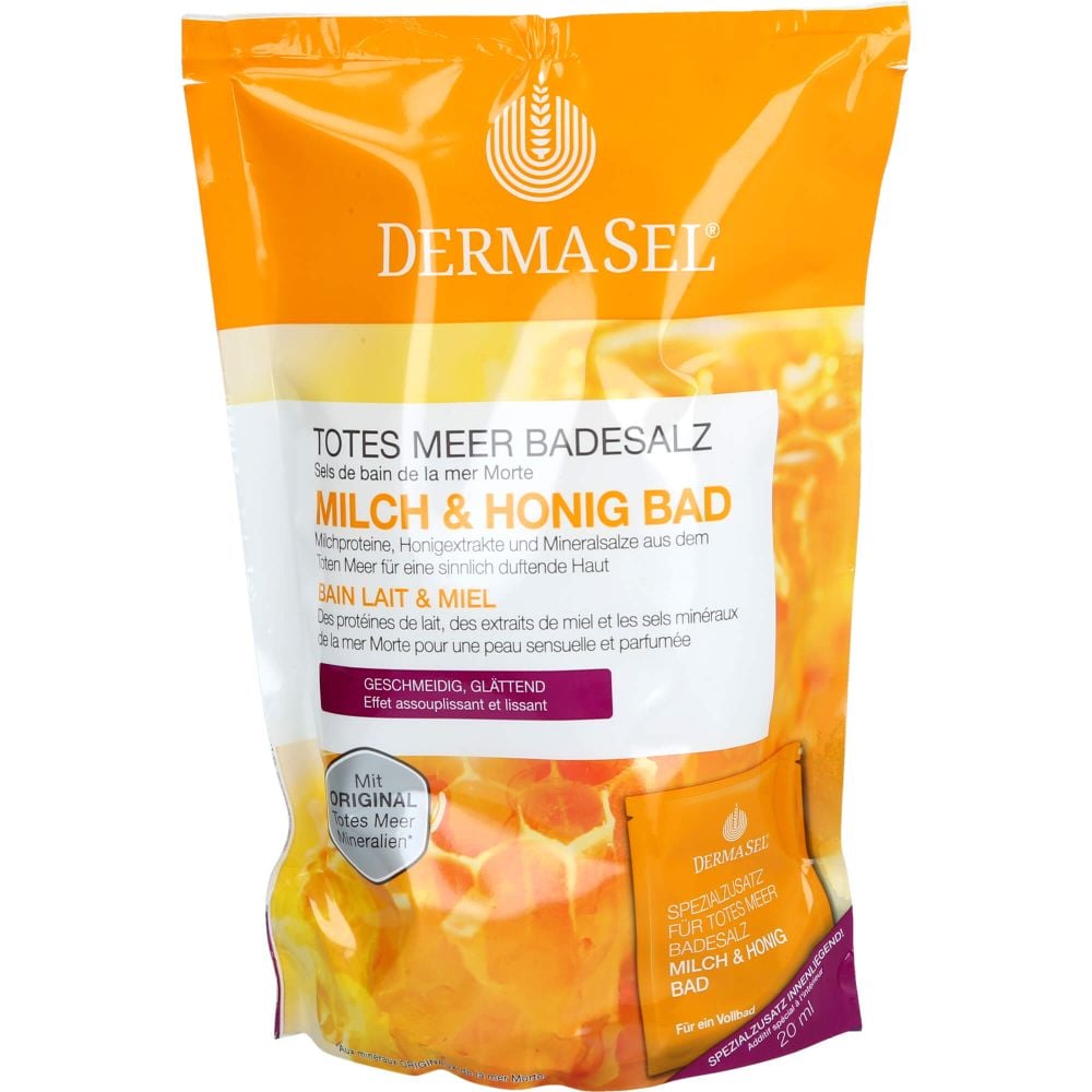 DERMASEL Totes Meer Badesalz+Milch&Honig SPA