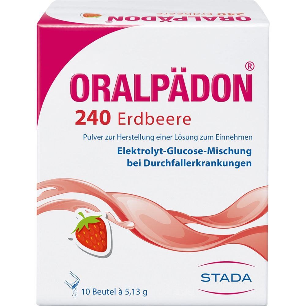 ORALPÄDON 240 Erdbeere Btl. Pulver