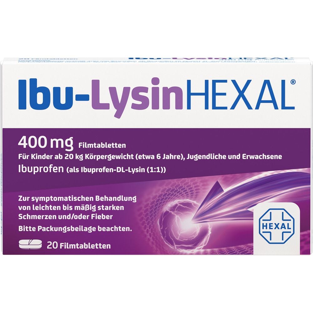 IBU-LYSINHEXAL Filmtabletten