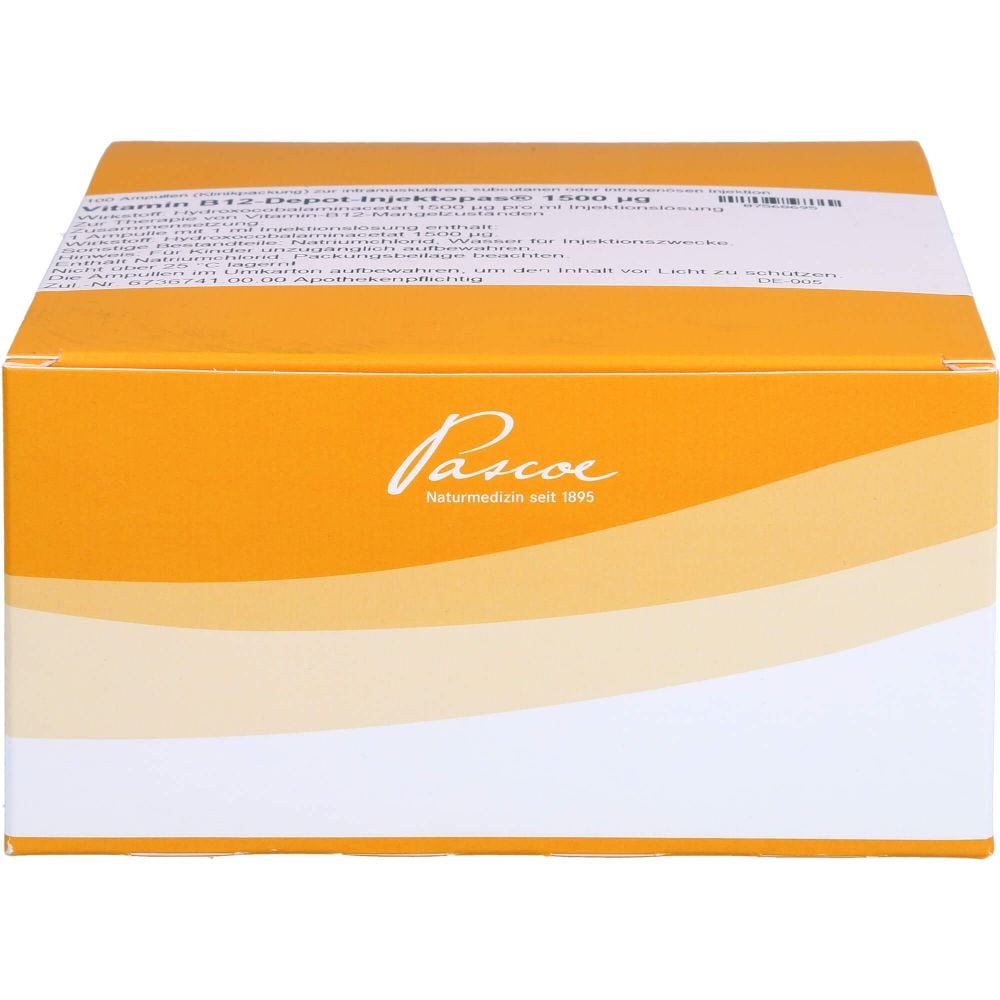 VITAMIN B12 DEPOT Inj. 1500 μg Injektionslösung