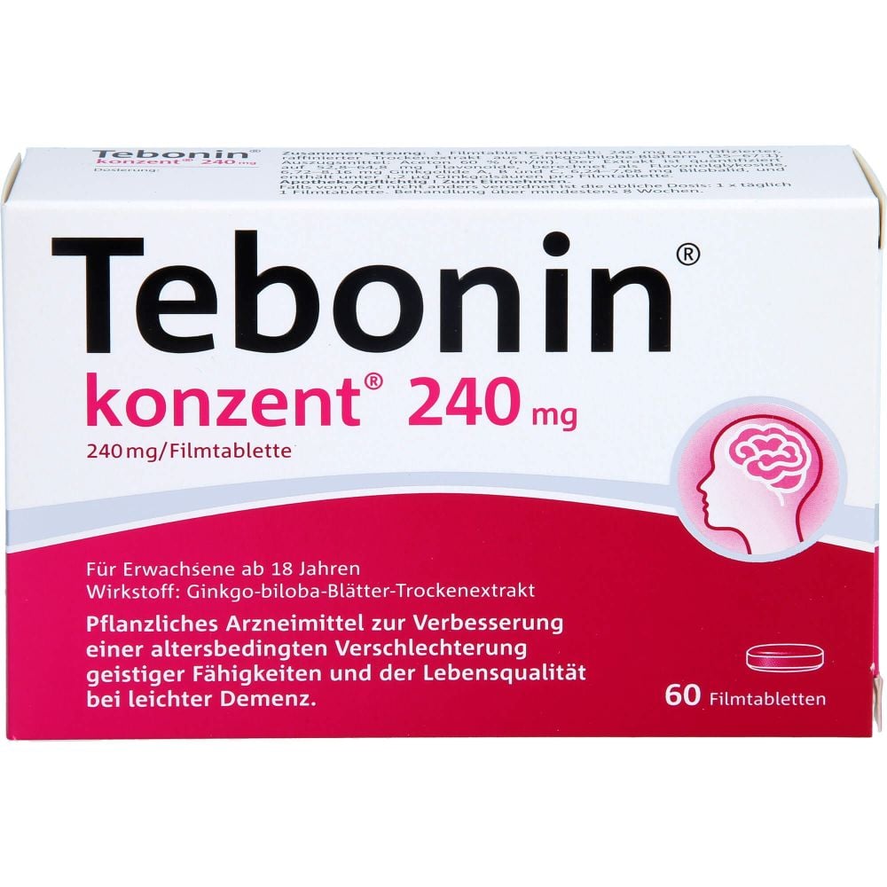TEBONIN konzent 240 mg Filmtabletten