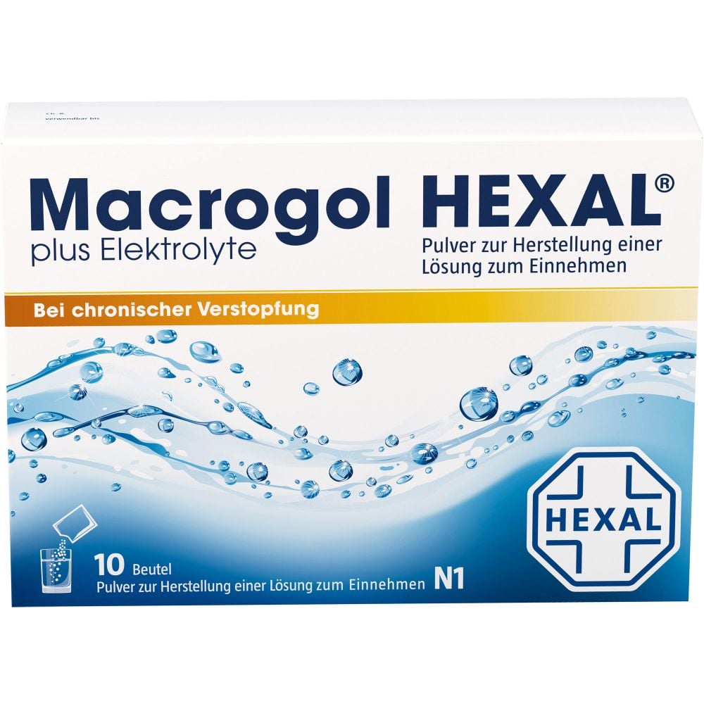 MACROGOL HEXAL plus Elektrolyte Plv.z.H.e.L.z.E.